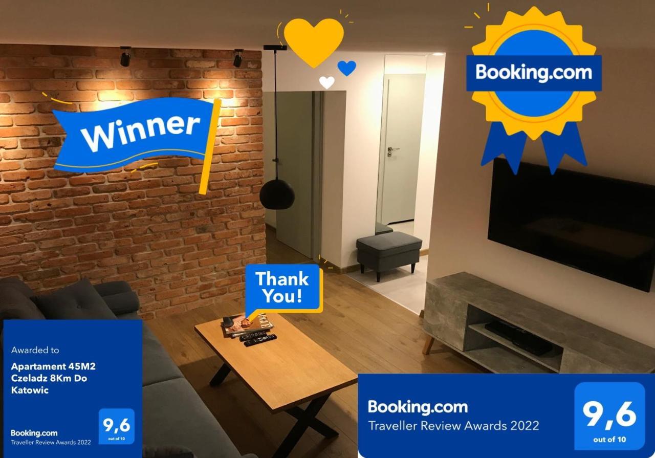 Apartament 45M2 Czeladz 8Km Do Katowic מראה חיצוני תמונה